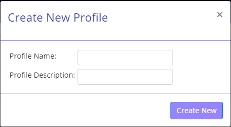 Create a new profile