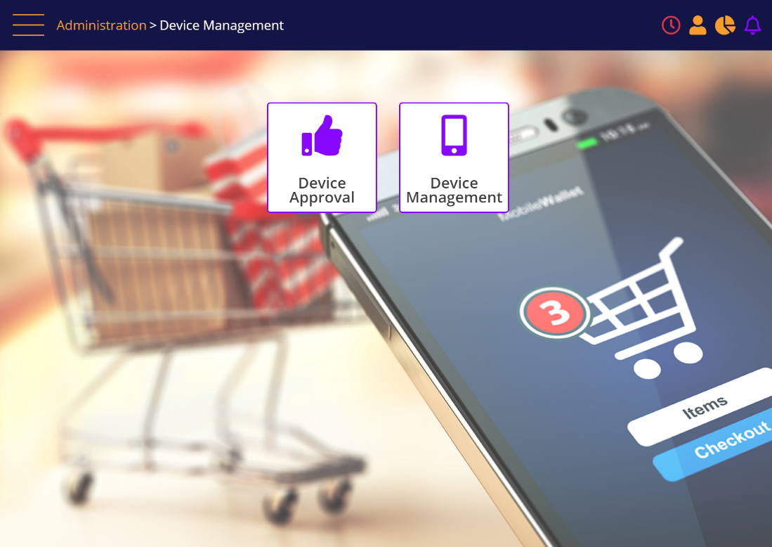 Device Management landing page