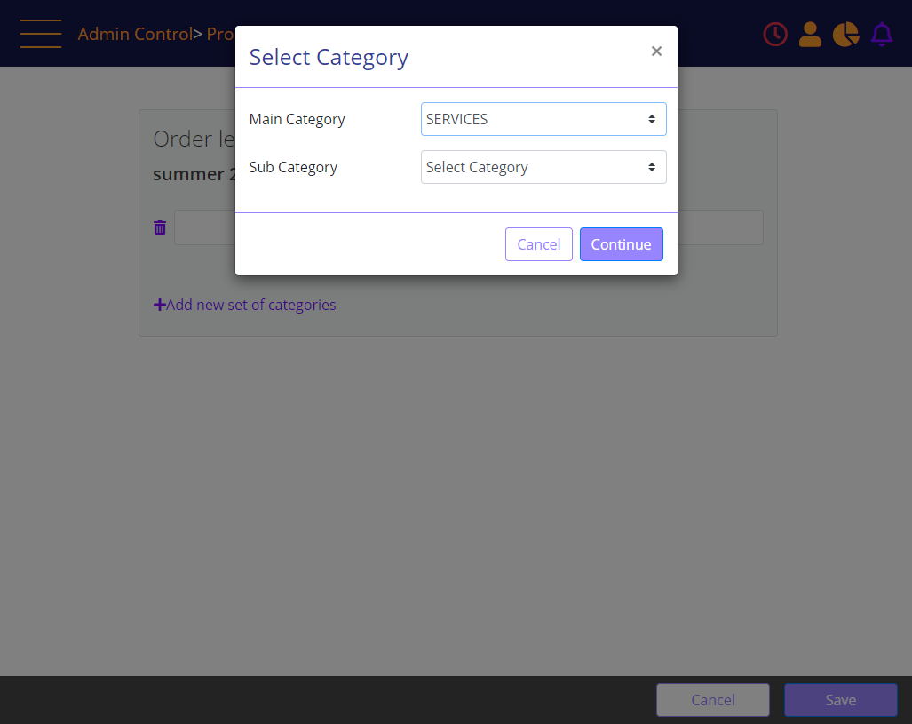 Promotion Wizard – Select Excluded Categories