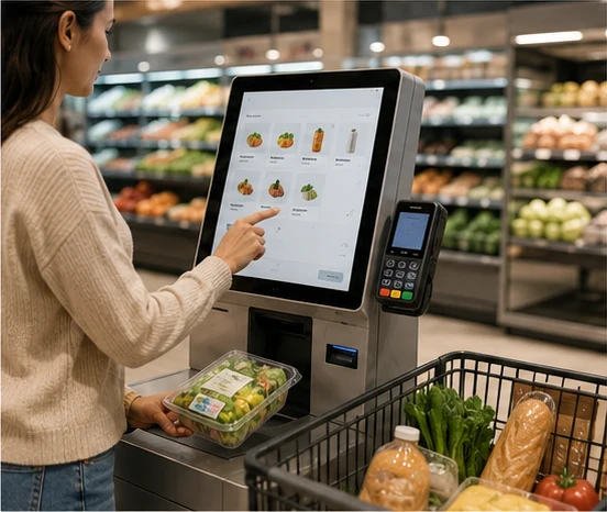 MTPOS self-checkout solution for retail stores